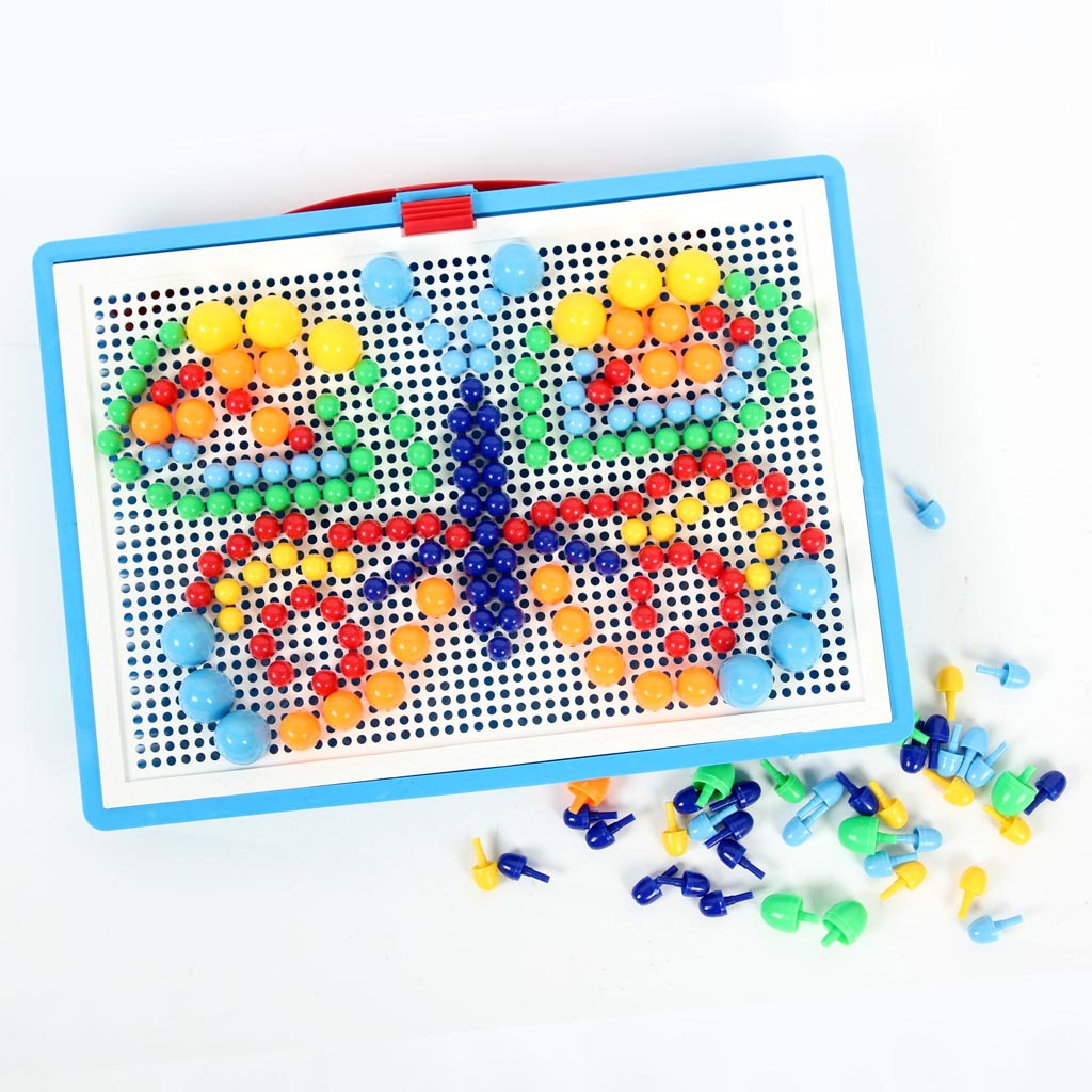 Mushroom Peg Puzzle Image 1