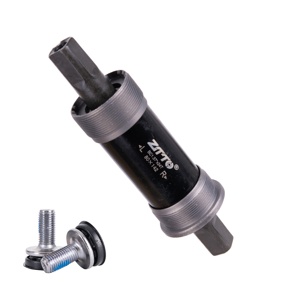 ZTTO Biciclo de montaña con agujero cuadrado eje central 142 155 177mm bicicleta de montaña sellado eje central con tornillos accesorios de conducción