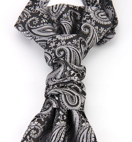 Fashion Men's Suit Vest Double-Breasted Tie, Trendy Foreign Trade Hong Kong Knot Tie