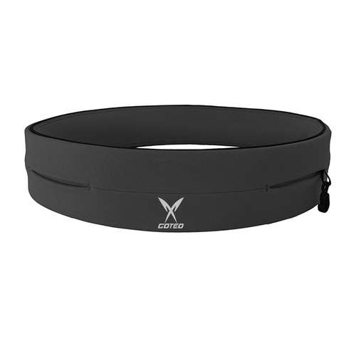 High-Elasticity Sports Waist Bag Four-Pocket Running Belt Marathon Outdoor Fitness Hip Bag Anti-Theft Waist Pack Yoga Belly Pack