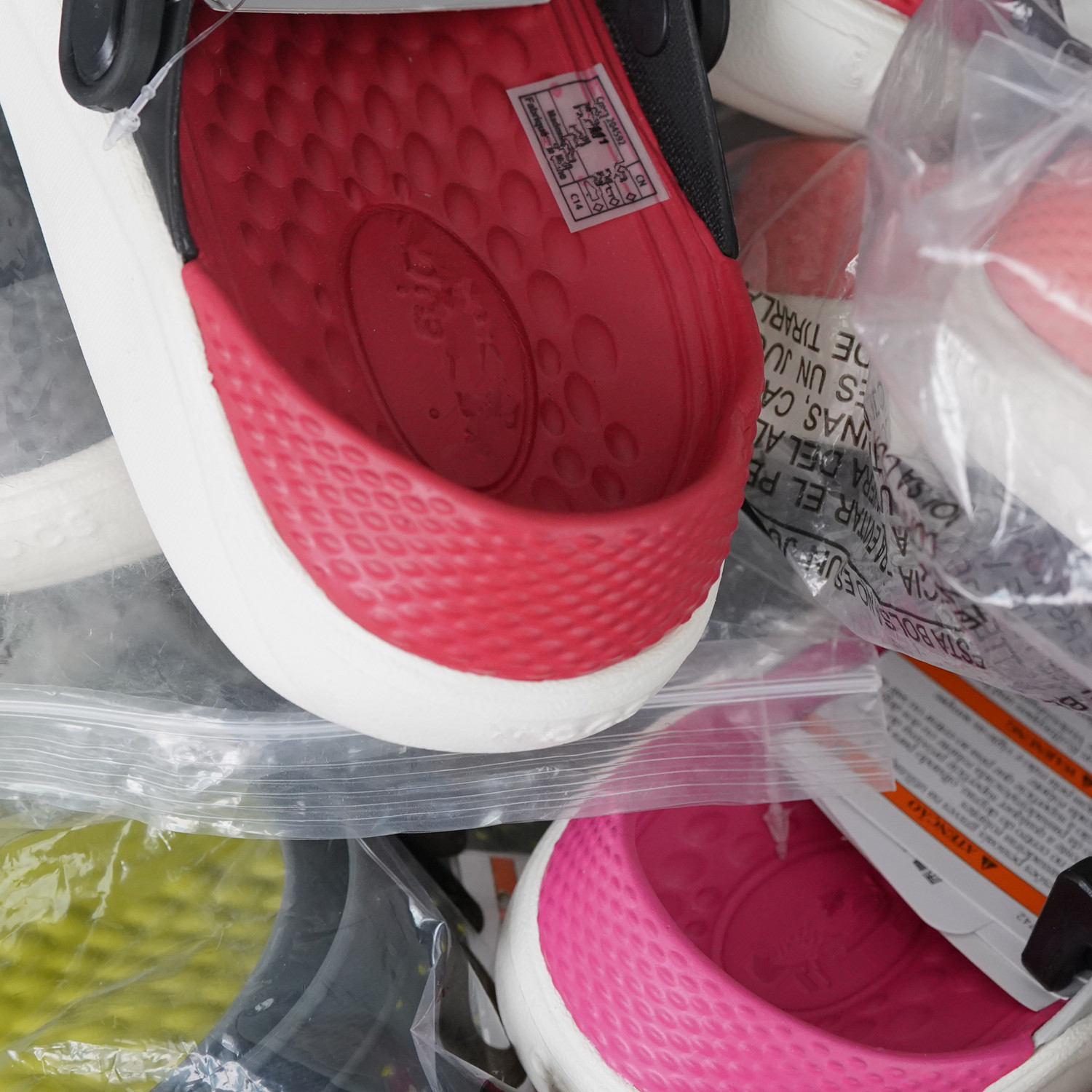 元单！八色包邮  ！  情侣款拼色洞洞沙滩鞋两穿拖鞋|ru