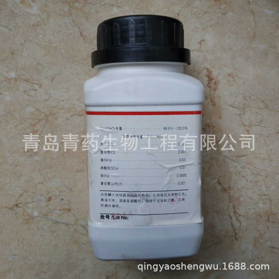 ˮ�����Ʒ����� AR 250g/ƿ CAS��54-21-7