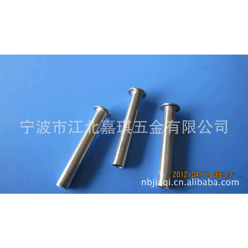不锈钢SUS304圆头半空心铆钉