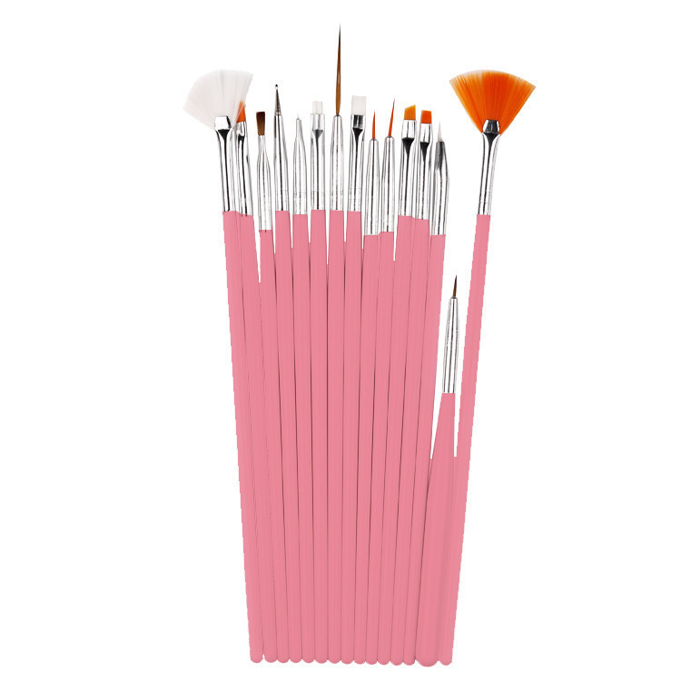 Style Simple Couleur Unie Plastique Stylo À Ongles 15 Pièces display picture 2