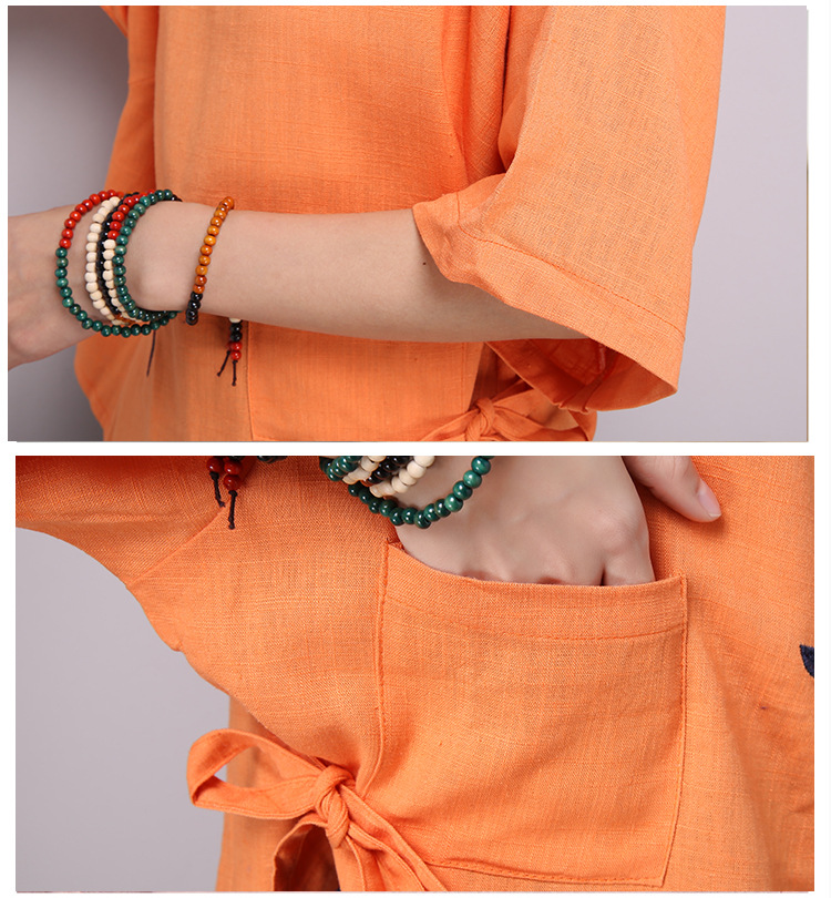 Costume femme en Coton et lin - Ref 3334032 Image 37