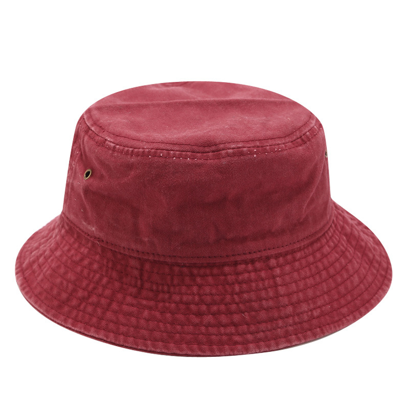 Nouveau chapeau de pêcheur pour hommes, chapeau de bassin léger délavé européen et américain pour femmes, chapeau de protection solaire universel pour voyage en plein air, quatre saisons_voghion.com