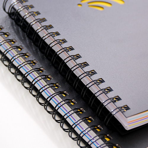 Thickened spiral B5 side-folding classification coil notepad A6 simple creative extra-large notebook for students