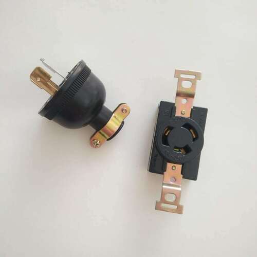 Generator socket 30A three-hole American anti-loose plug TL-230S generator plug
