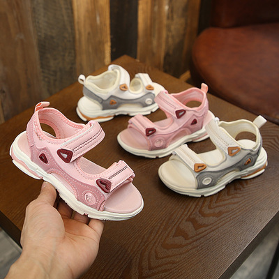 ins女童凉鞋2019新款中大童韩版夏季儿童沙滩鞋防滑软底休闲凉鞋|ms