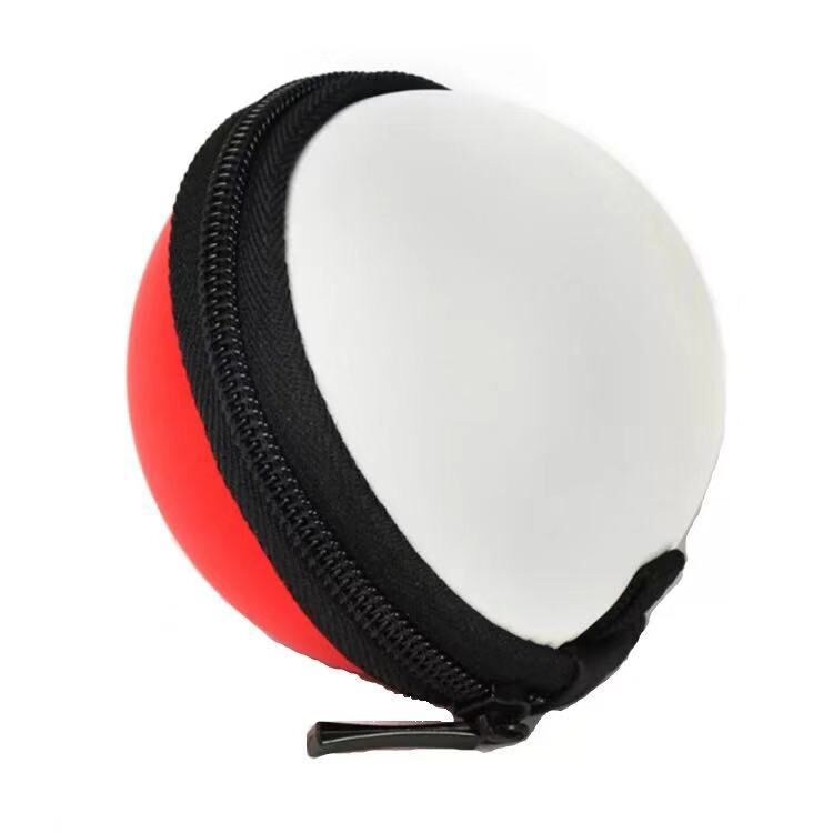 eva收纳包 圆柱形耳机包多功能数据线收纳盒 精灵球包蓝牙音箱包