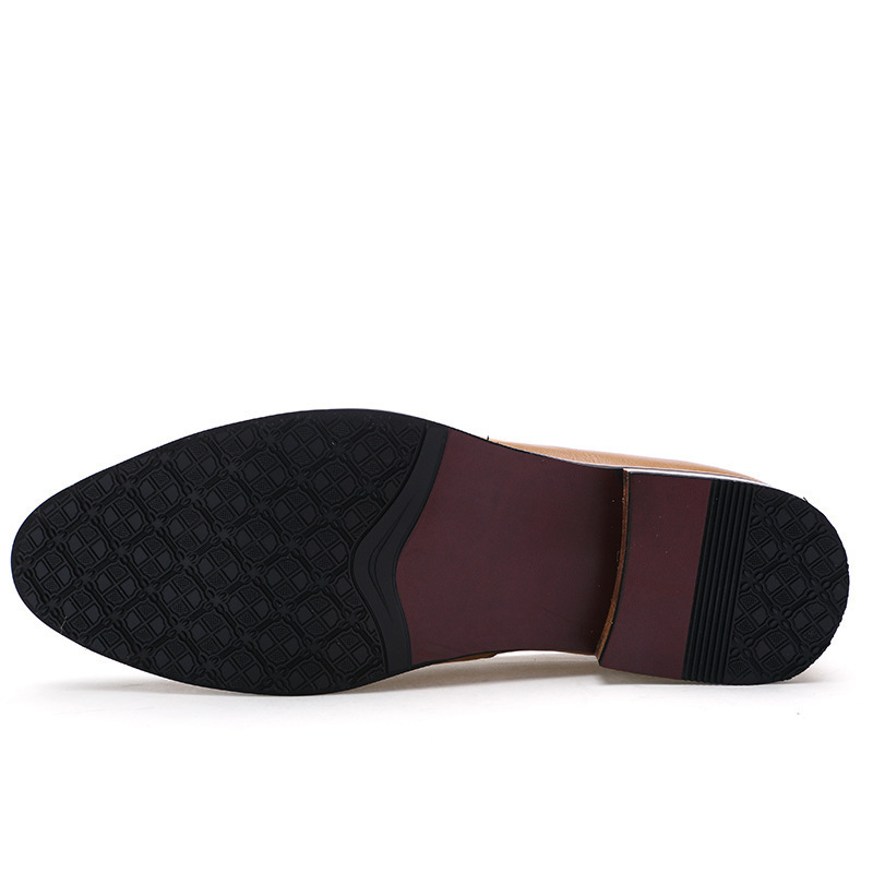 men's pointed leather shoes