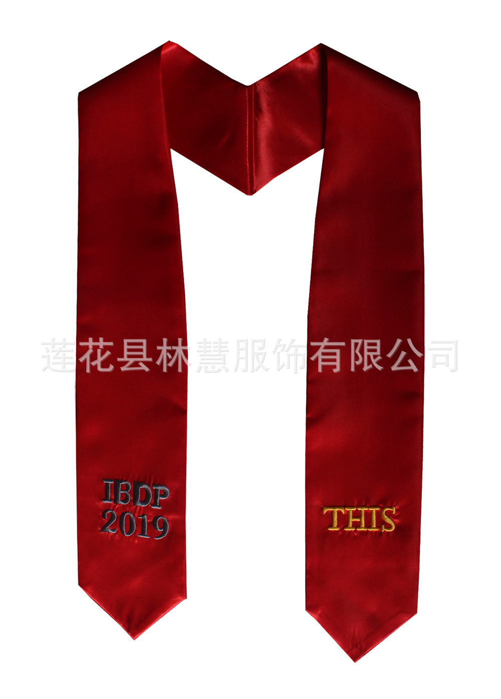 外贸出口礼服配饰本科硕士博士荣誉绶带 色丁学生披肩 毕业圣带-阿里巴巴