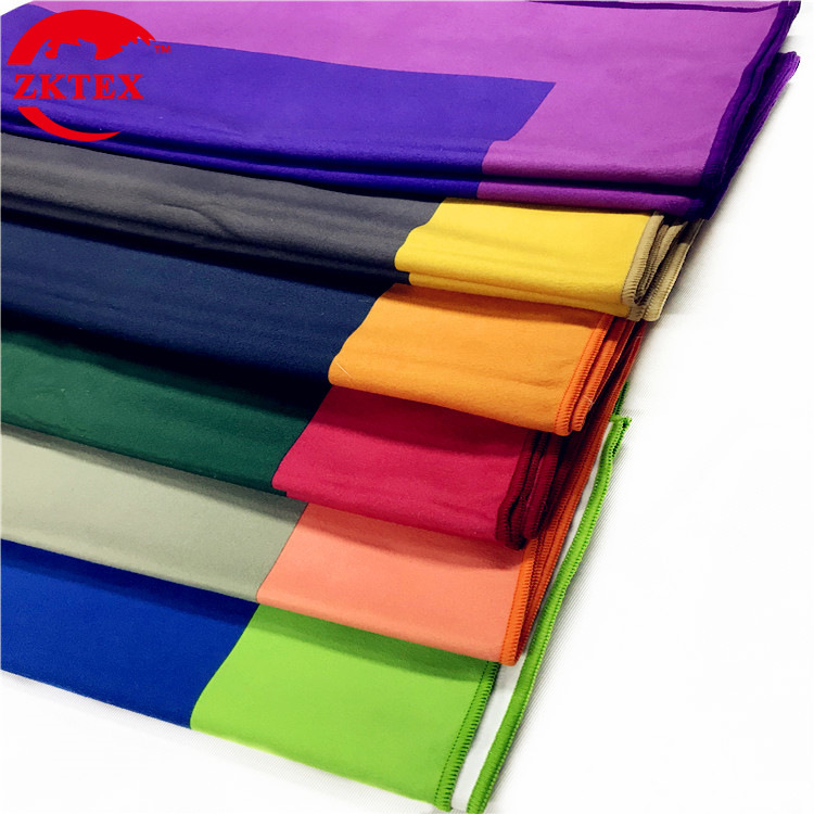 Unique Fashion Design Color Microfiber Beach Towel Printed Microfiber Quick-drying Portable Bath Towel Sweat Towel