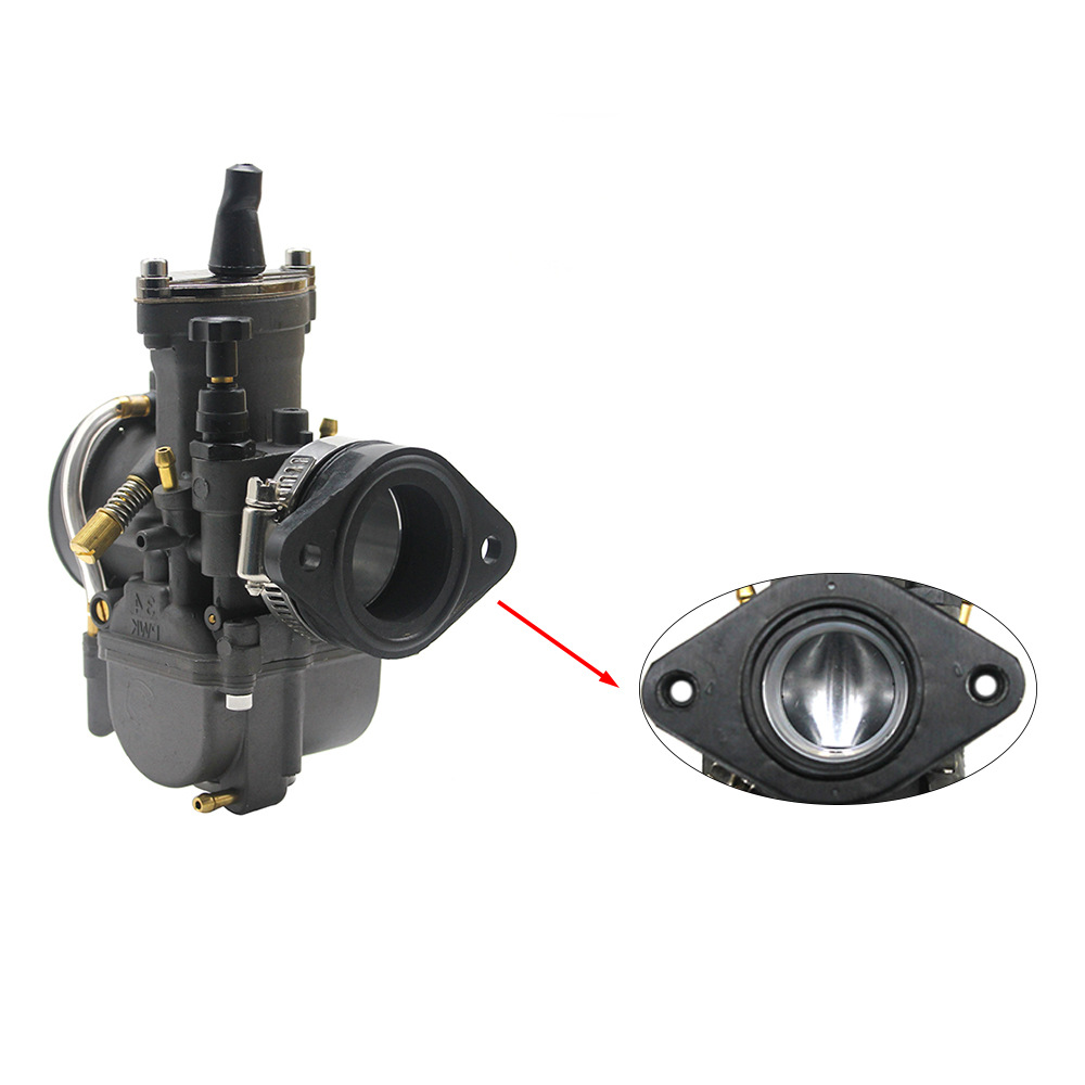 Motorcycle parts PWK28 34mm carburetor interface glue PE28 CVK PZ OKO manifold pipe JOG