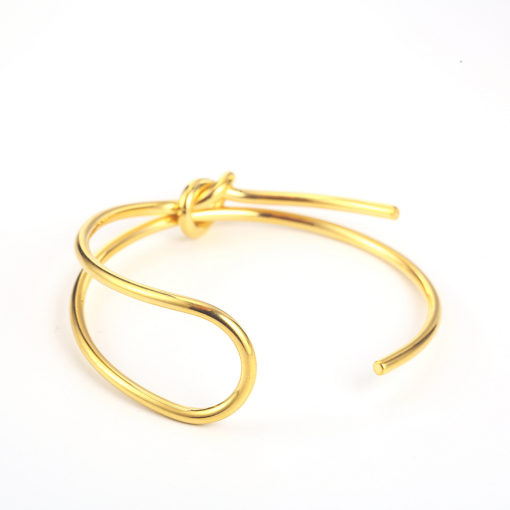 Simple Style Geometric 304 Stainless Steel 18K Gold Plated No Inlaid In Bulk display picture 4