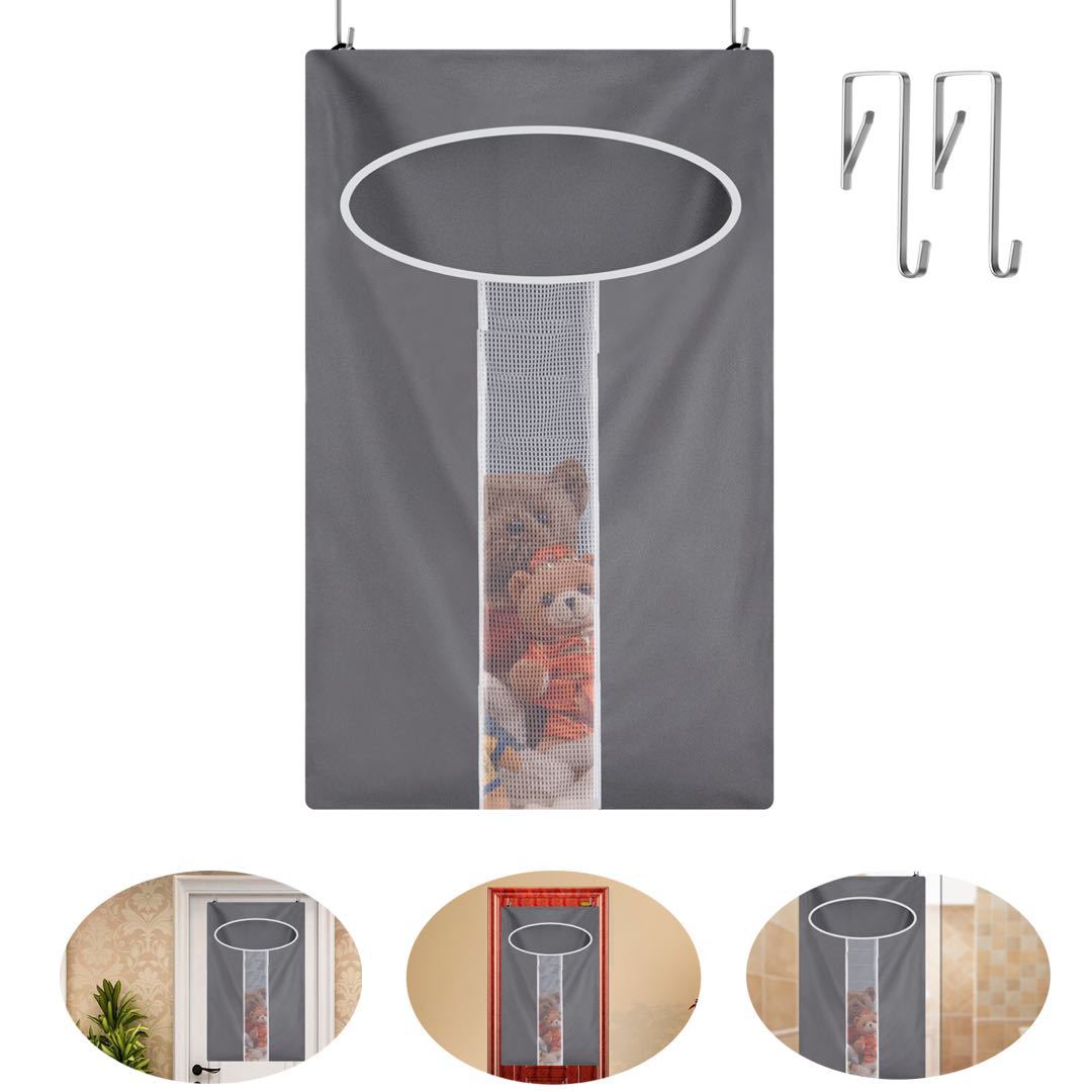 厂家直销亚马逊新品可重复使用的门上脏衣袋门后收纳袋置物袋|ms