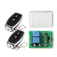 12V Two-Channel Wireless Remote Switch 2CH Relay DC Motor Controller Garage Door Remote KR1202