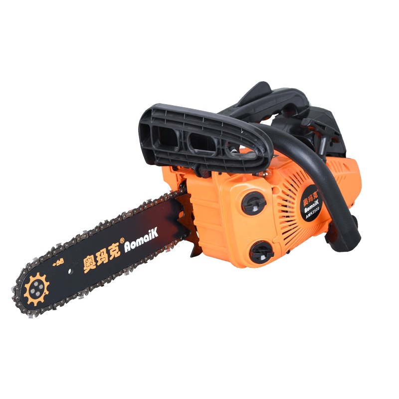 批发奥玛克2500二冲程12寸油锯汽油伐木手提式园林家用汽油链锯