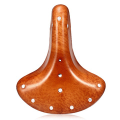 山地車坐墊軟舒適防水 復古鞍座 彈簧減震座墊老式自行車坐墊通用