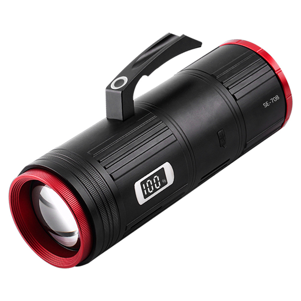 新升级六光源夜钓灯 黑坑专用大功率钓鱼灯暖黄疝气灯