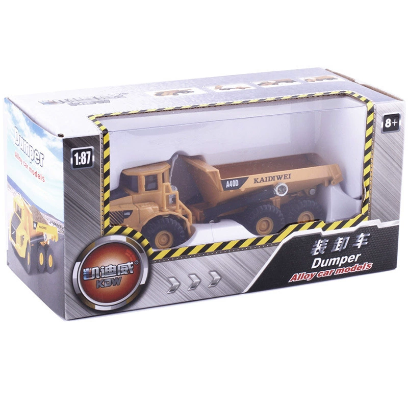 Самосвал, сплавной автомобиль, игрушечный автомобиль, масштаб 1:87