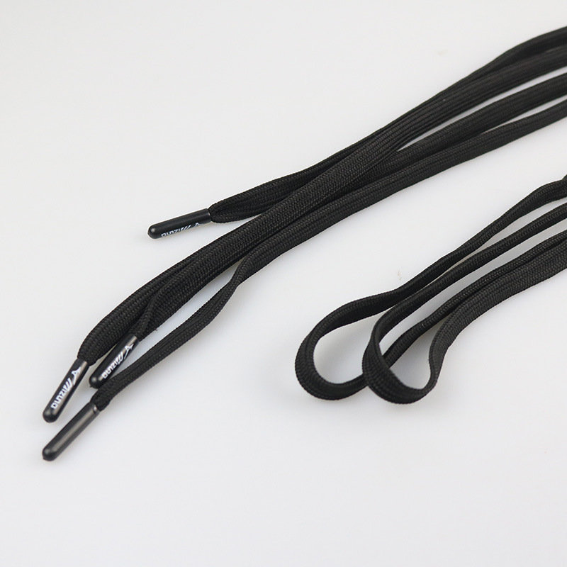 厂家直销编织腰绳 金属子弹头裤头腰绳 环保铜绳头运动裤腰绳批发