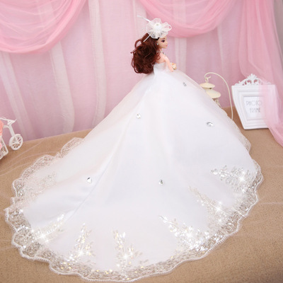 乐菲换装娃娃套装大礼盒单个婚纱女孩公主玩具洋娃娃生日礼物