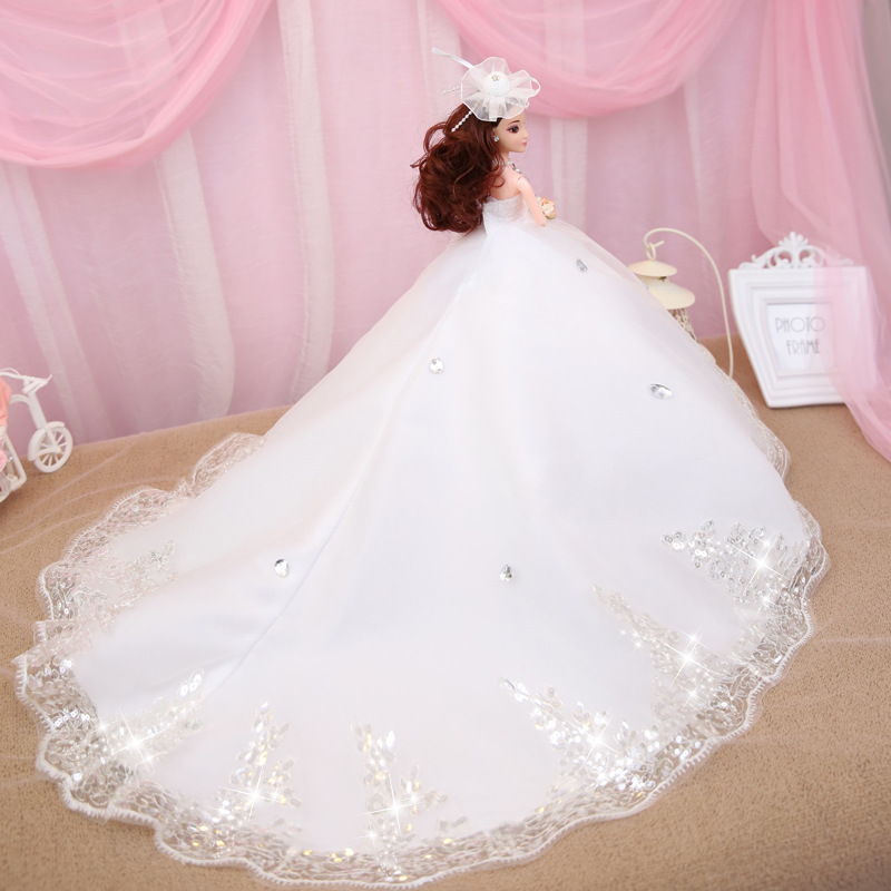 乐菲换装娃娃套装大礼盒单个婚纱女孩公主玩具洋娃娃生日礼物