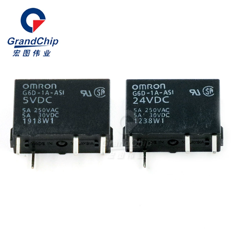 G6D-ASI-24VDC мал Power реле 5ВDC/24ВDC набор из 4 контактных 5А точка
