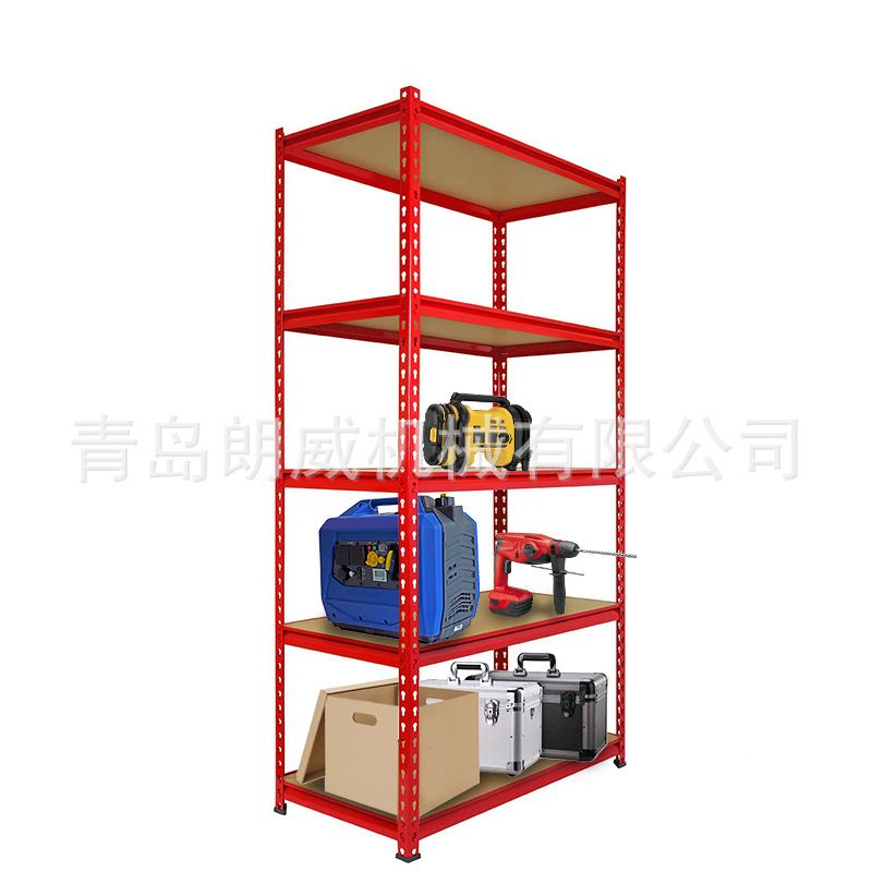 外贸工厂直销葫芦孔型喷塑货架阳台杂物架客厅收纳架书架
