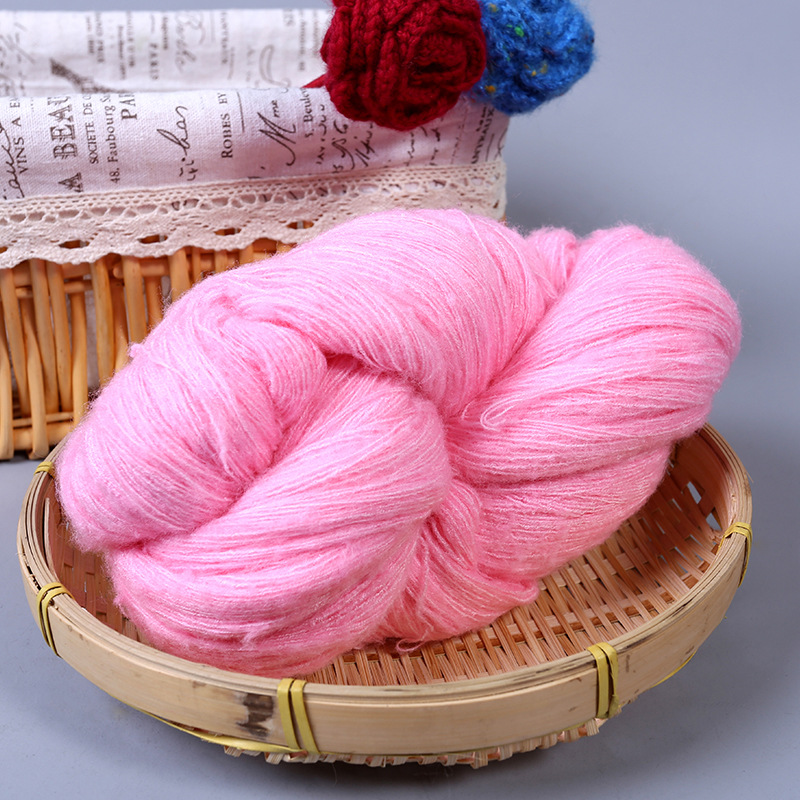 厂家供应18支腈尼氨拉毛纱花式纱 编织帽子围巾毯子手套可定制