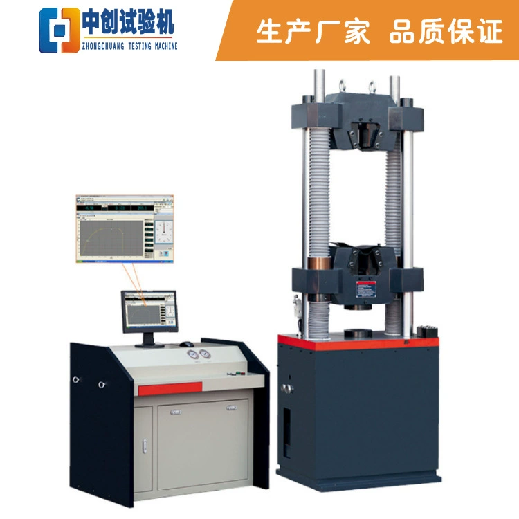 600KN машина для испытания на прочность на растяжение болтов, гидравлическая универсальная машина для испытания на растяжение