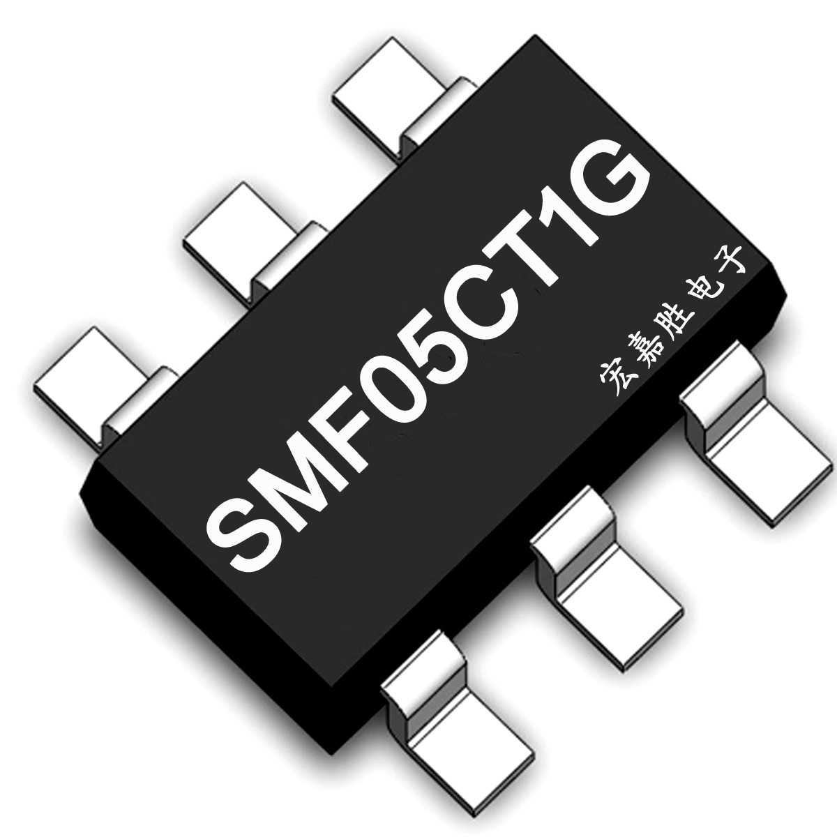 SMF05CT1G SMF05C.TCT 5C SOT363 ESD静电保护TVS管 二极管