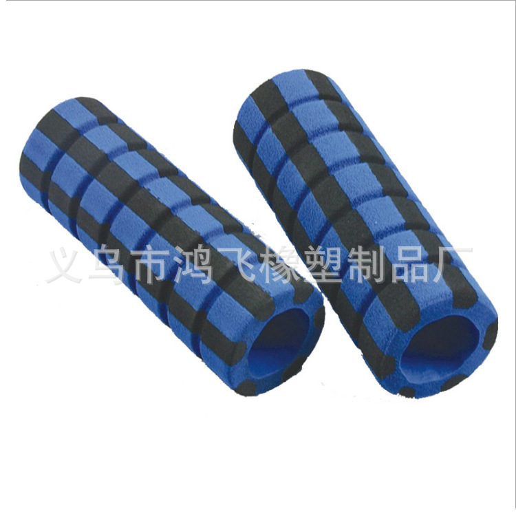 厂家nbr海绵双色护套  异形橡塑手柄