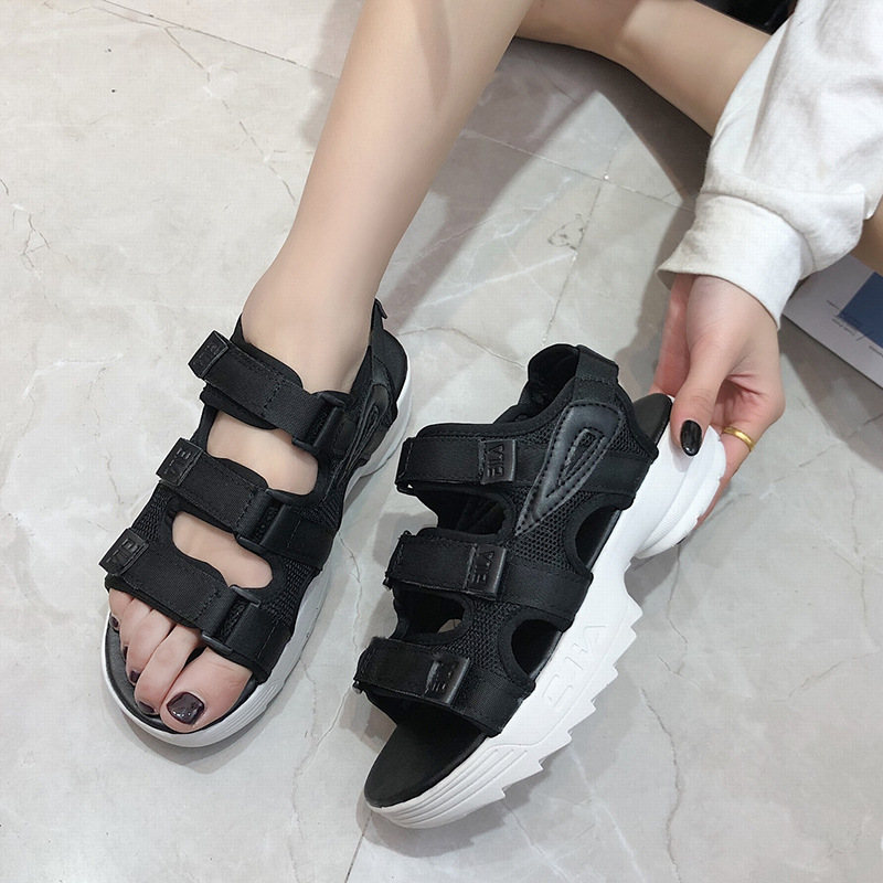 Chaussures été pour femme en Caoutchouc - Ref 3345551 Image 4