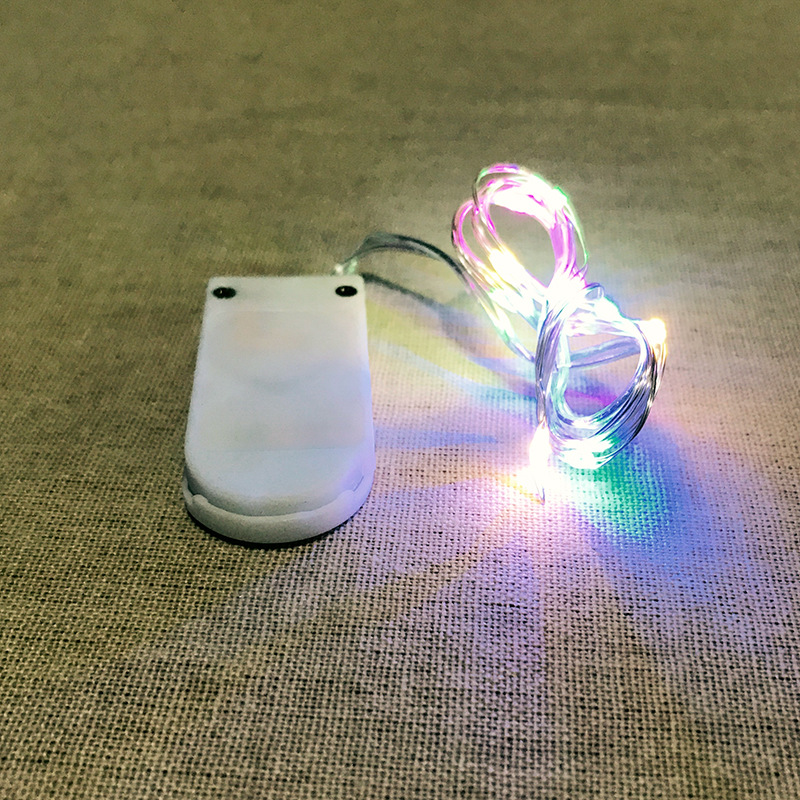 Decoración de Navidad luces de la Secuencia 1 M 10 portalámparas decoración de la escena de Navidad luces del árbol de Navidad de cuatro colores luces de la atmósfera