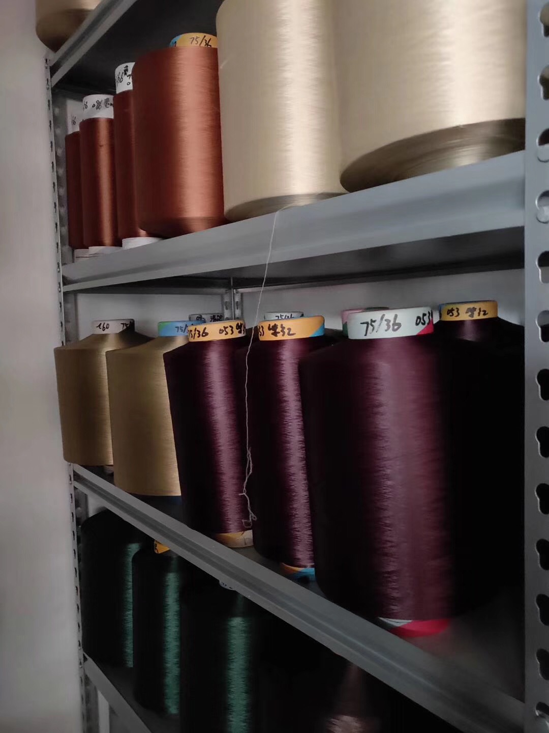 切片纺本白三角有光FDY   规格150D/48F   等级 优等