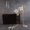 Hair accessory, Hanfu, classic Chinese hairpin with tassels