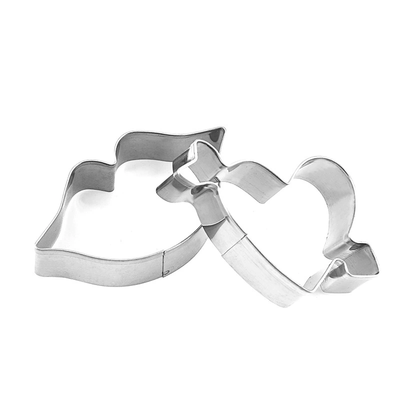 Compact mold stainless steel, set, 4 pieces