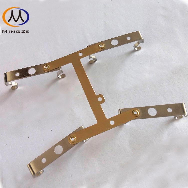 欧规排插配件铜件4位一体插座全套五金接触端子广东厂家直销