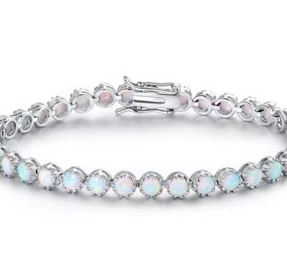 wish AliExpress 2018 New Rome Opal Bracelet Women Inlaid Opal Silver Bracelet wish AliExpress 2018 New Rome Opal Bracelet Women Inlaid Opal Silver Bracelet