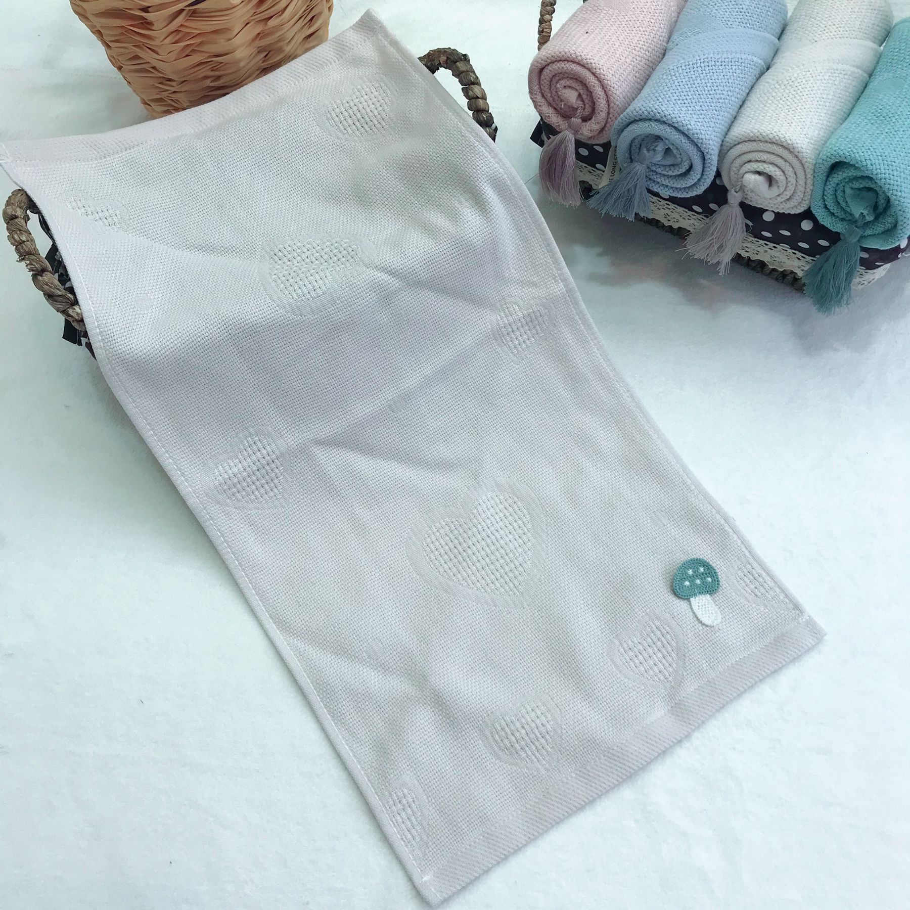 童巾棒棒糖米色