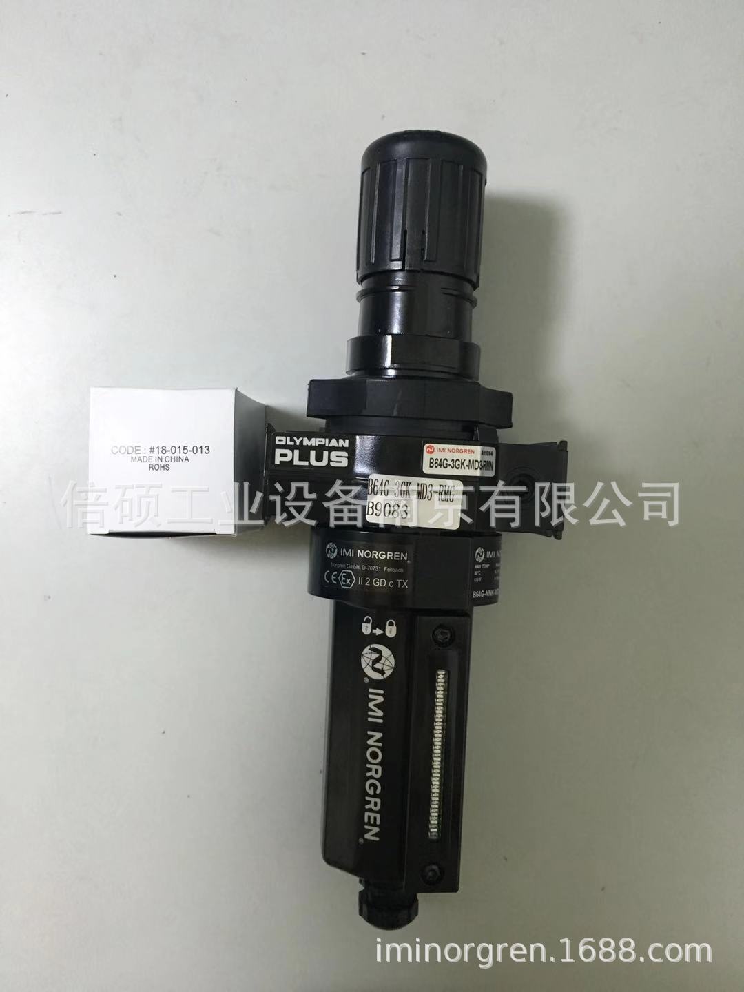 NORGREN诺冠过滤减压阀B64G-3GK-MD3-RMG一级代理