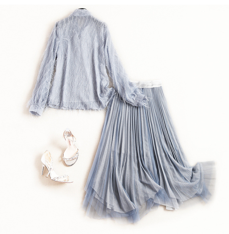 Costume femme SPLIT en Mousseline - Ref 3334831 Image 14