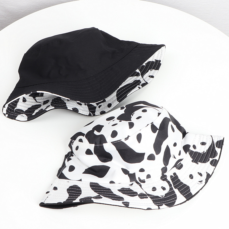 Unisex Basic Cartoon Painted Flat Eaves Bucket Hat display picture 5