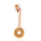 Japan Imported Coconut Pot Brush Cleaning Brush Washer Brush Kitchen Long Handle Cleaning Washer Bowl Wooden Handle Oil-removing Brush
