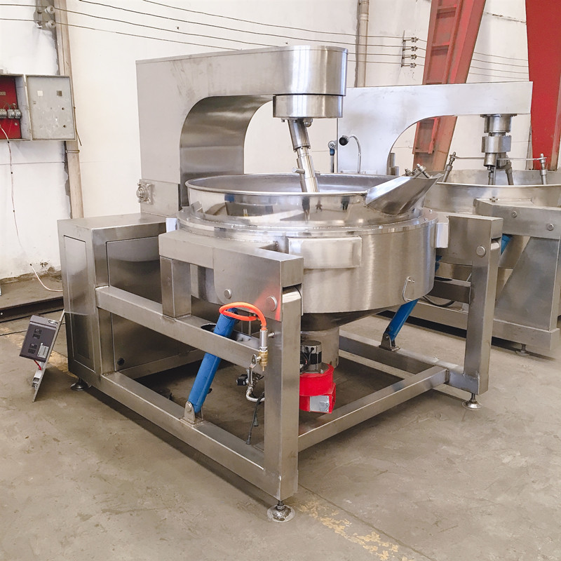 核桃仁挂糖炒锅 糯米皮全自动行星搅拌炒锅 现货400L黑芝麻炒锅