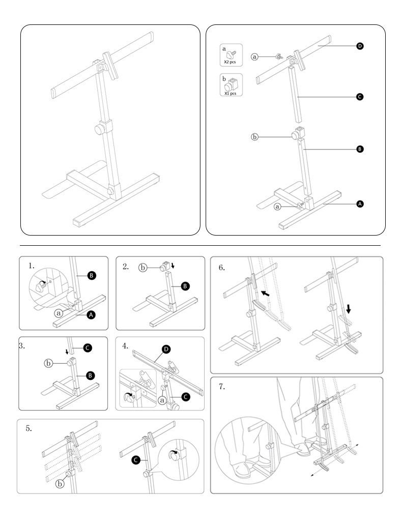 Thiết bị huấn luyện đánh bóng golf PGM hỗ trợ sửa tư thế — Huấn luyện viên putt JZQ009PGM chi tiết 8