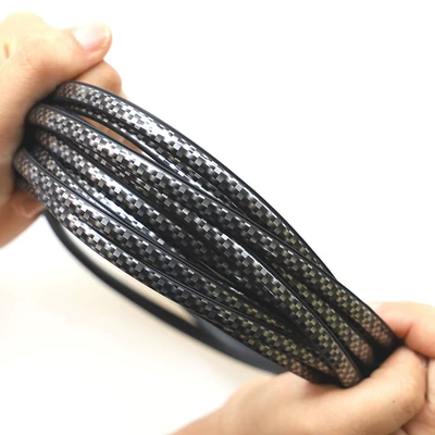 Car door bumper strip bright surface electroplating stickers scratch anti-scratch invisible protective strip general-purpose modified decorative supplies (Qapı və bamper qoruyucu zolaqlar) - carbon-fiber-black-5-m-price