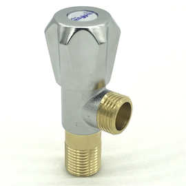 新款磨砂角阀 精铜角阀铜牙角阀开关角阀通用四分止水阀 铜三角阀